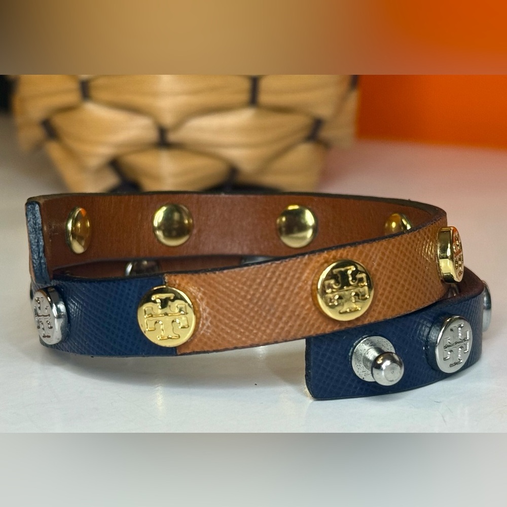 🆕 TORY BURCH Wrap Leather Bracelet ~NWOT~
